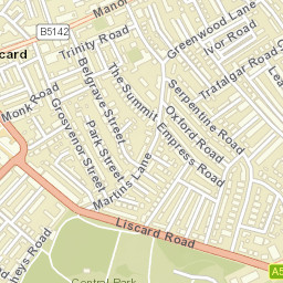 7 Central Park Avenue, Wallasey, Merseyside Street Map