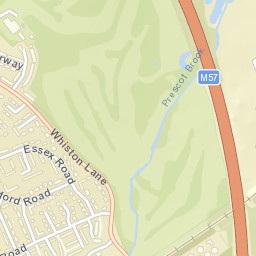 89 Hurst Park Drive, Liverpool, Merseyside Street Map