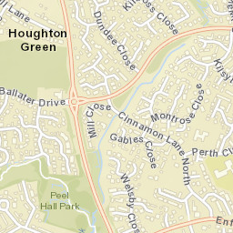 33 Montrose Close, Fearnhead, Warrington Street Map