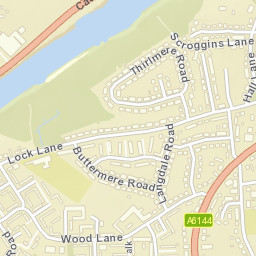 Partington Street Map