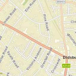 Didsbury Street Map
