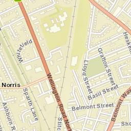 Borough of Stockport Street Map