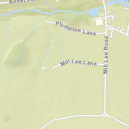 Mill Lee Rd, Peak District National Park, Sheffield, South Yo Street Map