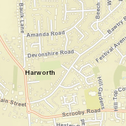 7 Main Street, Harworth, Doncaster, Nottinghamshire Street Map