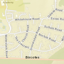 Bircotes Street Map
