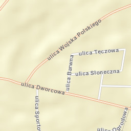 Świekatowo Street Map