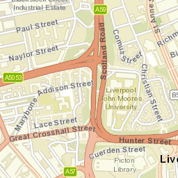 Liverpool Street Map