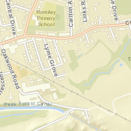 109 Compstall Road, Bredbury, Stockport Street Map