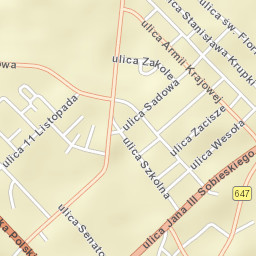 Kolno Street Map