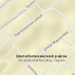 Shelabolikha Street Map