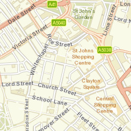 31 Lime Street, Liverpool, Merseyside L1, UK Street Map