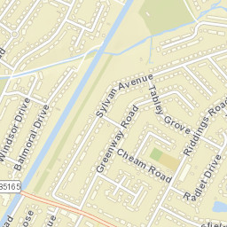 2 Cheam Road, Timperley, Altrincham, Greater Manchester Street Map