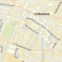Uithuizen Street Map