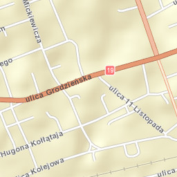 Sokółka Street Map