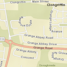 Donaghmede Street Map