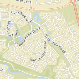 Kingsdale Road, Warrington WA5, UK Street Map