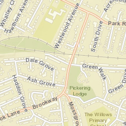 Timperley Street Map