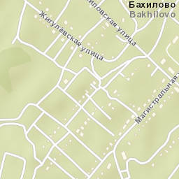 Bakhilovo Street Map