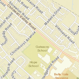 127 Shrewton Road, Liverpool, Merseyside Street Map