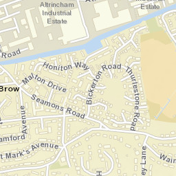 15 Seamon's Road, Altrincham, Greater Manchester Street Map