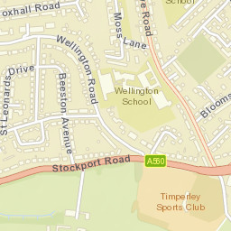 155 Stockport Road, Altrincham, Greater Manchester Street Map