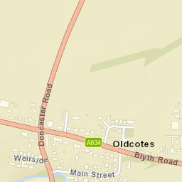 Blyth Road, Worksop, Nottinghamshire S81 Street Map