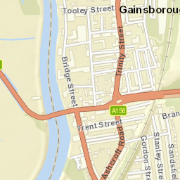 86 Trinity Street, Gainsborough, Lincolnshire DN21 1HS, UK Street Map