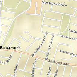 Beaumont Street Map