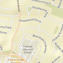 Artane Street Map