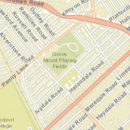 99 Queens Drive, Mossley Hill, Liverpool, Merseyside L18 1JL, Street Map