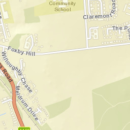 Gainsborough Street Map