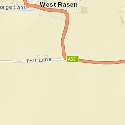 A631, Market Rasen, Lincolnshire LN8 3LS Street Map