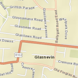 Glasnevin Street Map