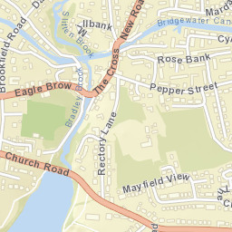 Lymm Street Map