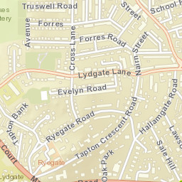 336 Manchester Road, Sheffield, South Yorkshire Street Map
