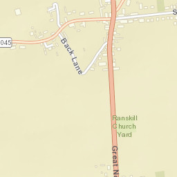 Ranskill Street Map