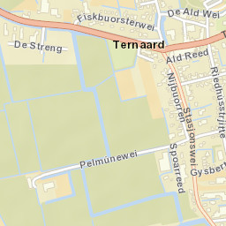 Ternaard Street Map