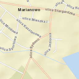 Marianowo Street Map