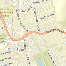 West Kirby Street Map