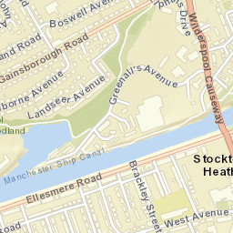 5 Landseer Avenue, Warrington WA4, UK Street Map