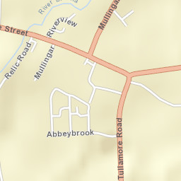 Kilbeggan Street Map