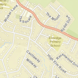 Wicker Lane, Hale Barns WA15, UK Street Map