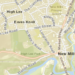 New Mills Street Map