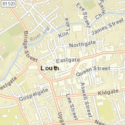 Louth Street Map