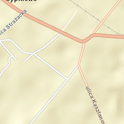 Sypniewo Street Map