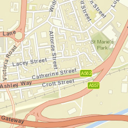 Widnes Street Map