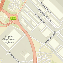 Runger Lane, Manchester, Greater Manchester Street Map