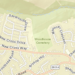 45 Bishop Hill, Sheffield, South Yorkshire S13 Street Map