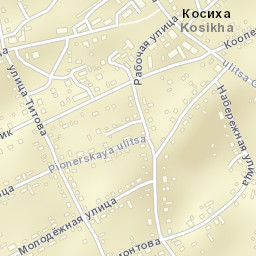 Kosikha Street Map