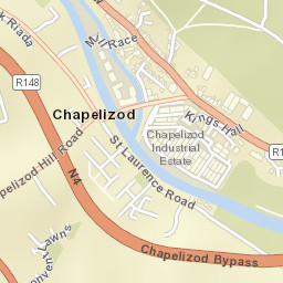 Chapelizod Street Map